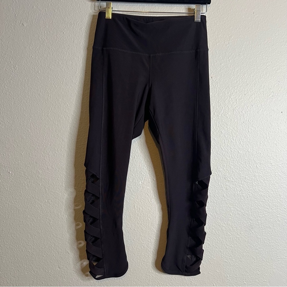 VOGO Athletics Women's Leggings Pants Workout Active - size Small burgundy